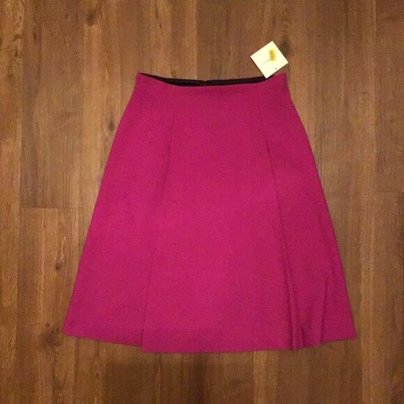 NWT Ellen Tracy Shattered Jewels Pink A-Line Skirt - Picture 2 of 8